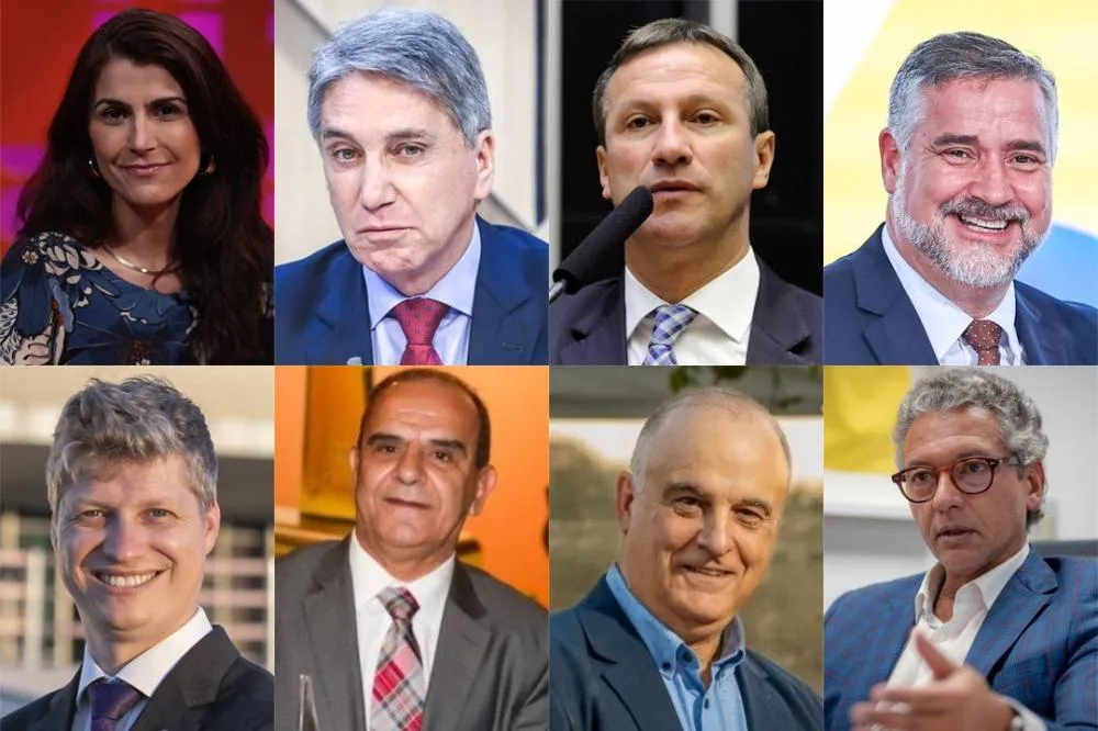 RS tem 8 pré-candidaturas ao Senado. Arte: Sul21 com fotos de divulgação