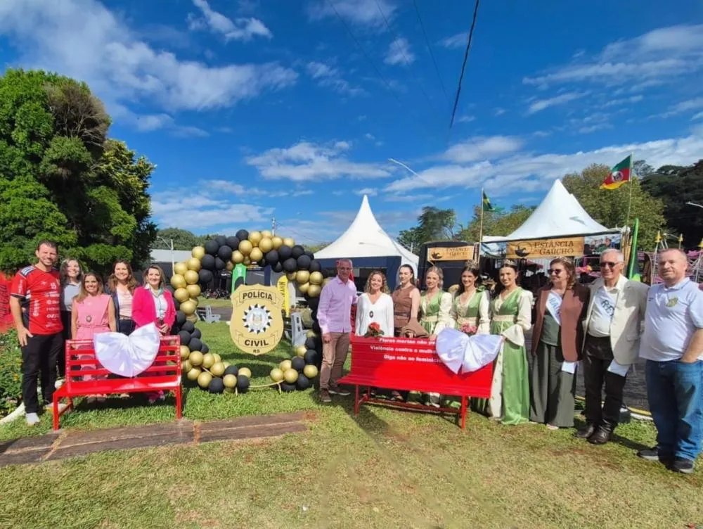 Polícia Civil inaugura Banco Vermelho durante a FEICAP em Três Passos