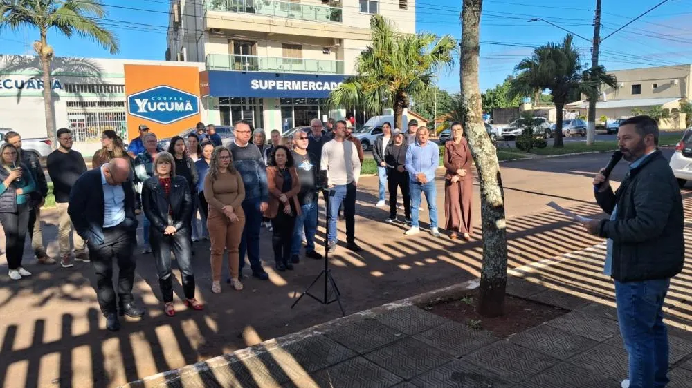 Inicia obra de revitalização da avenida Santa Rosa em Tenente Portela