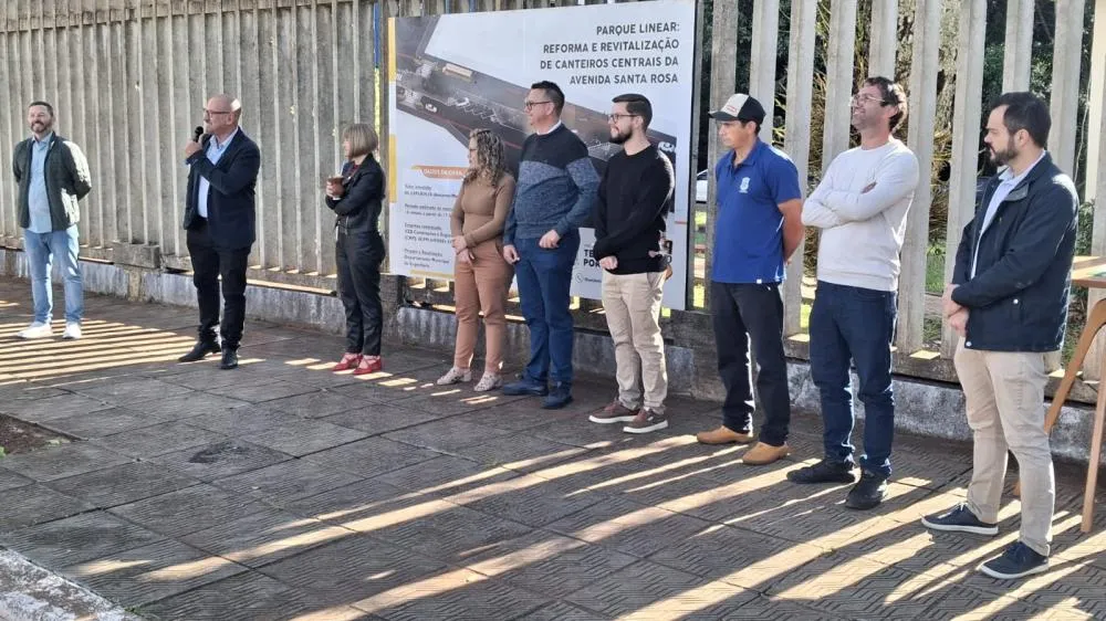 Inicia obra de revitalização da avenida Santa Rosa em Tenente Portela