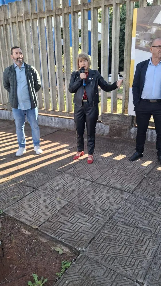 Inicia obra de revitalização da avenida Santa Rosa em Tenente Portela