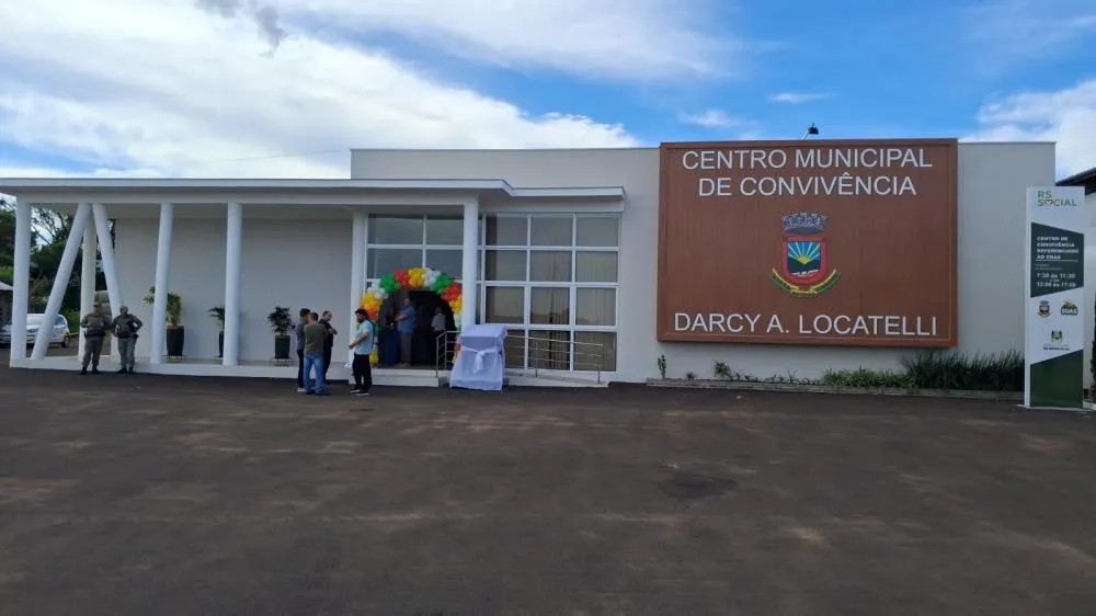 Vista Gaúcha inaugura Centro Municipal de Convivência, considerado referência pioneira no interior do Rio Grande do Sul