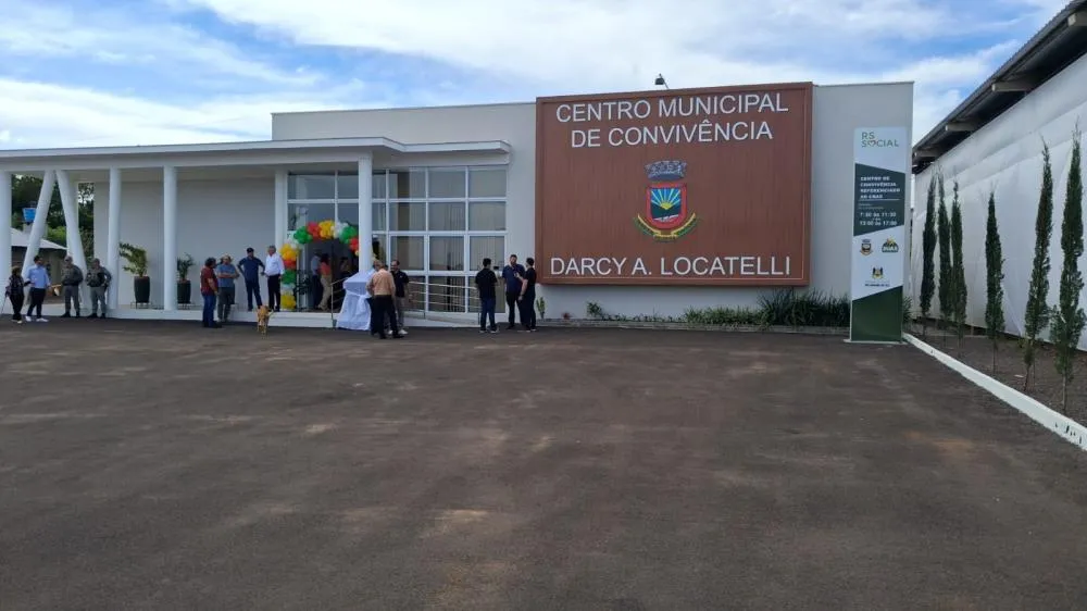 Vista Gaúcha inaugura Centro Municipal de Convivência, considerado referência pioneira no interior do Rio Grande do Sul