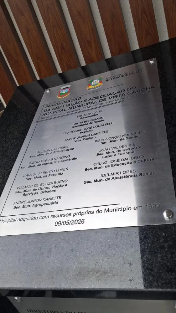 Hospital Municipal é reinaugurado durante comemorações dos 38 anos de emancipação