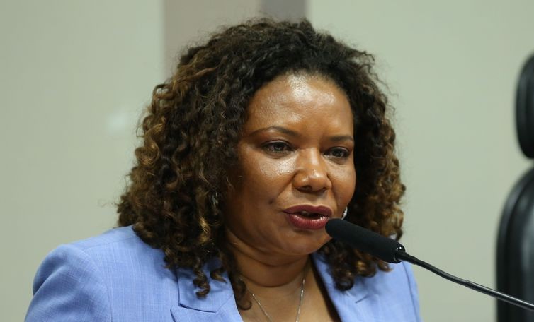 Ministra Margareth Menezes participa de audiência pública na Comissão de Educação, Cultura e Esporte do Senado - Lula Marques/ Agência Brasil