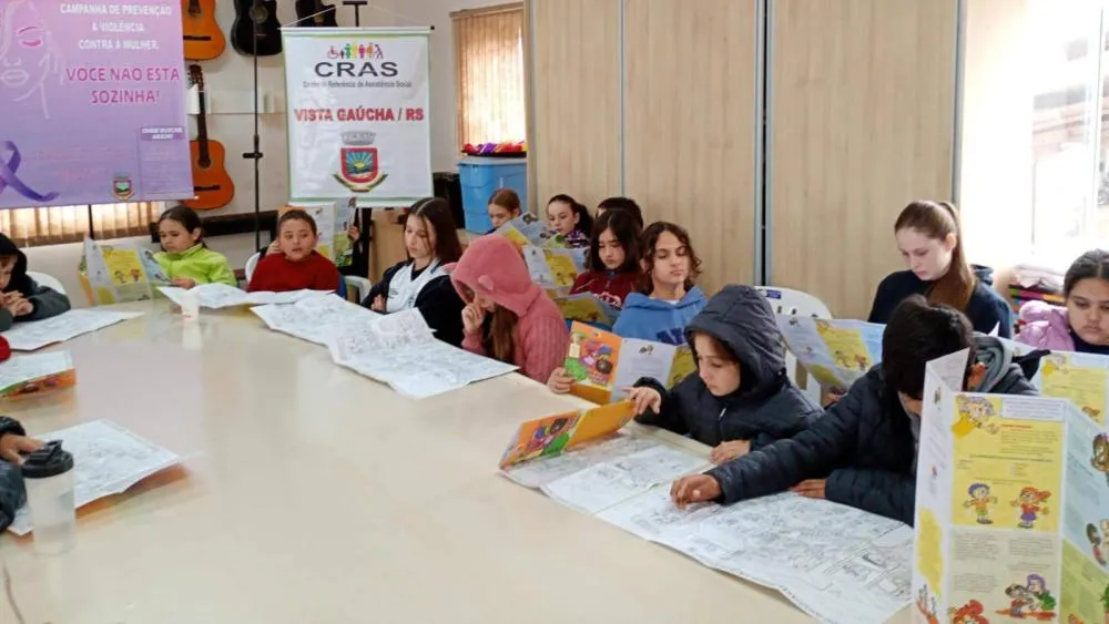 CRAS promove atividades de prevenção ao abuso e à exploração sexual de crianças e adolescentes durante o Maio Laranja
