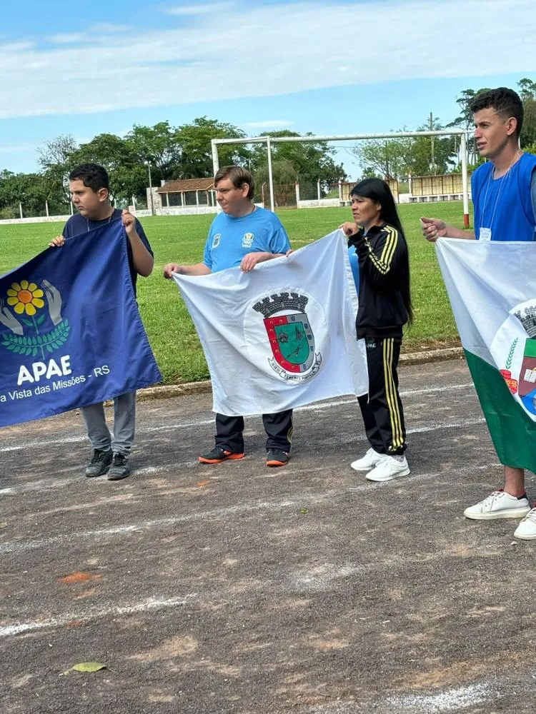 Alunos participam das Olimpíadas Regionais das APAEs