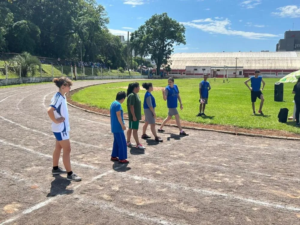 Alunos participam das Olimpíadas Regionais das APAEs