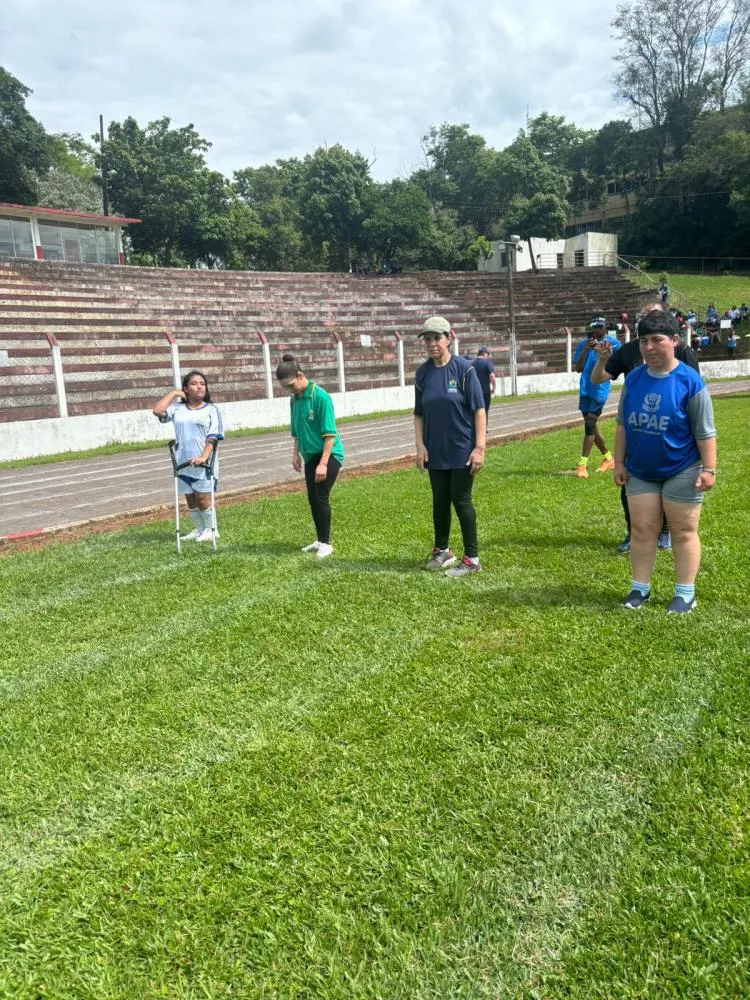 Alunos participam das Olimpíadas Regionais das APAEs
