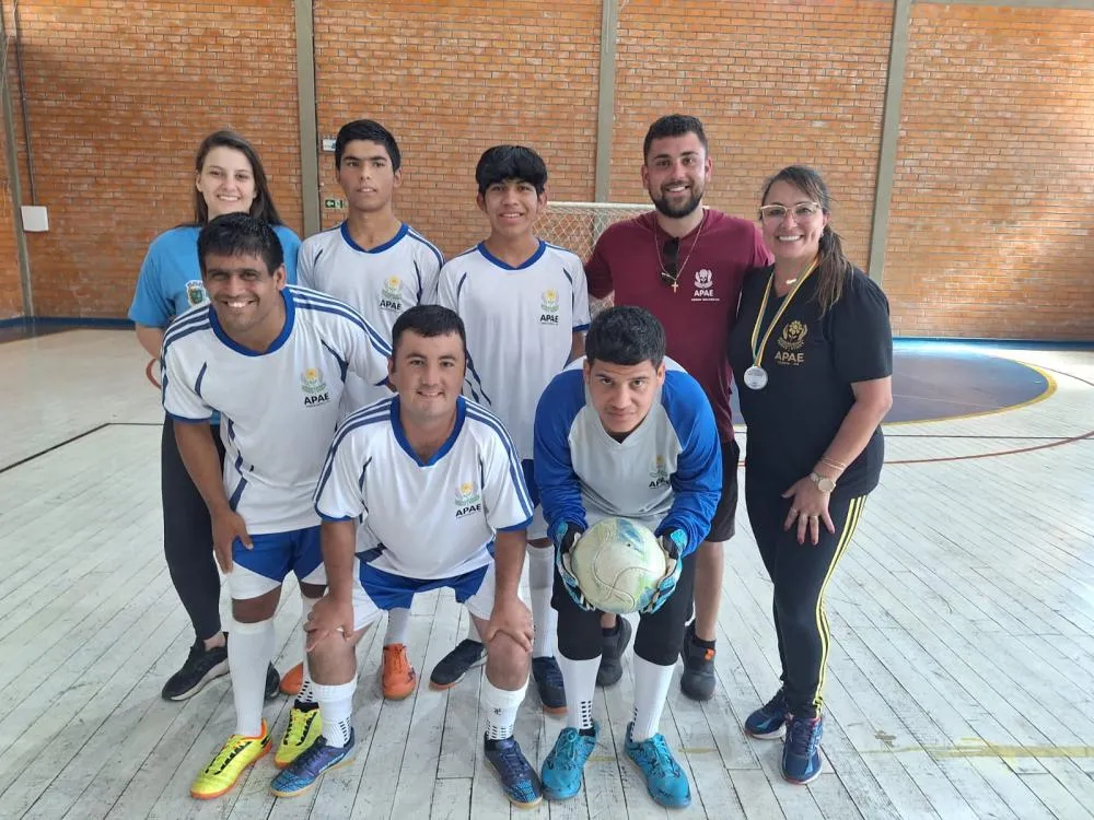 Alunos participam das Olimpíadas Regionais das APAEs