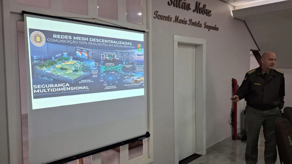 ACISA e Brigada Militar promovem debate sobre segurança e reforçam integração entre setor produtivo e poder público em Tenente Portela