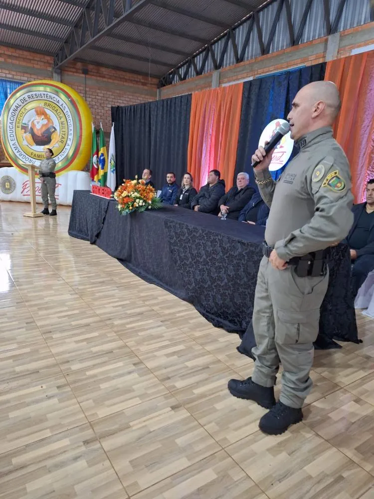 Redentora realiza formatura do PROERD com participação de alunos das redes municipal e estadual