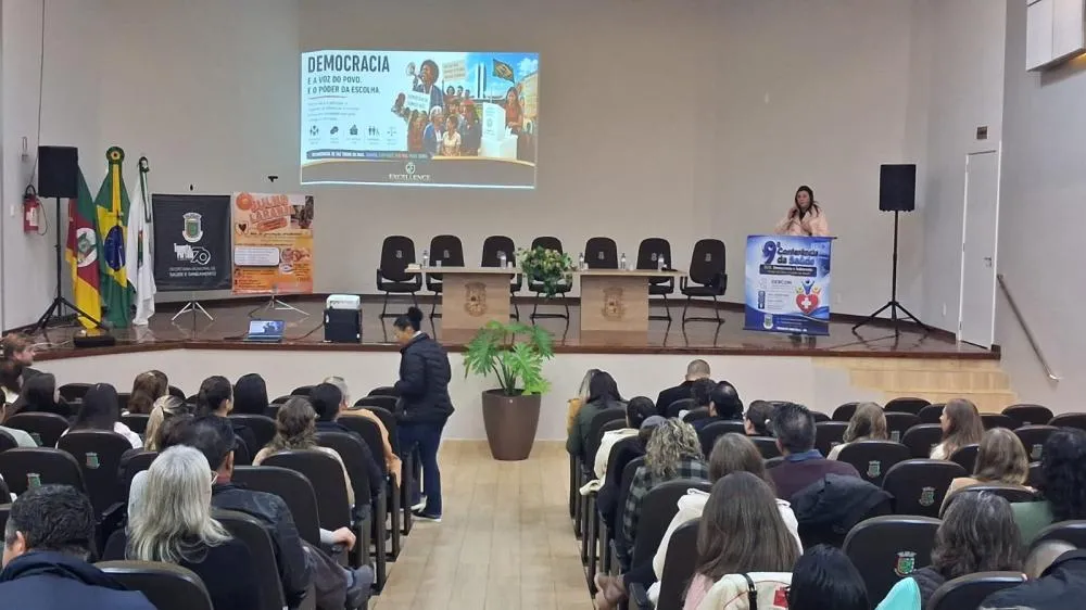 9ª Conferência Municipal de Saúde debate fortalecimento do SUS e novo sistema de regulação de consultas em Tenente Portela