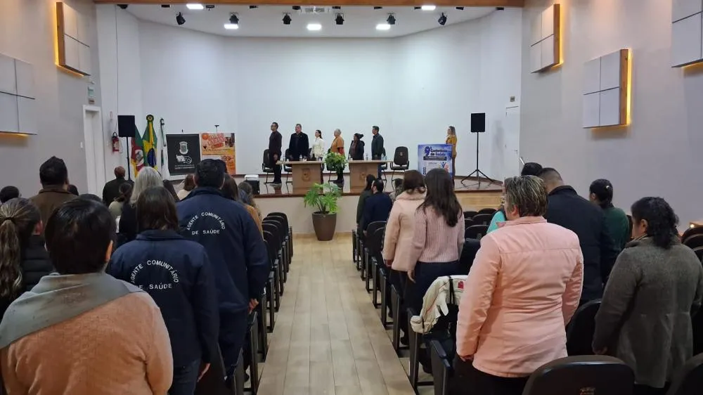 9ª Conferência Municipal de Saúde debate fortalecimento do SUS e novo sistema de regulação de consultas em Tenente Portela