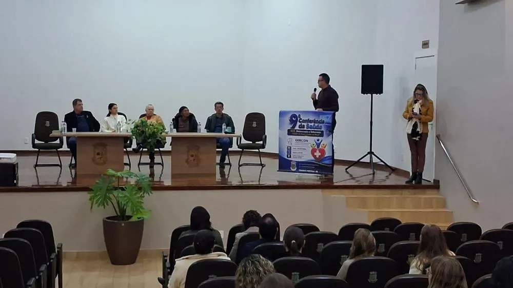 9ª Conferência Municipal de Saúde debate fortalecimento do SUS e novo sistema de regulação de consultas em Tenente Portela
