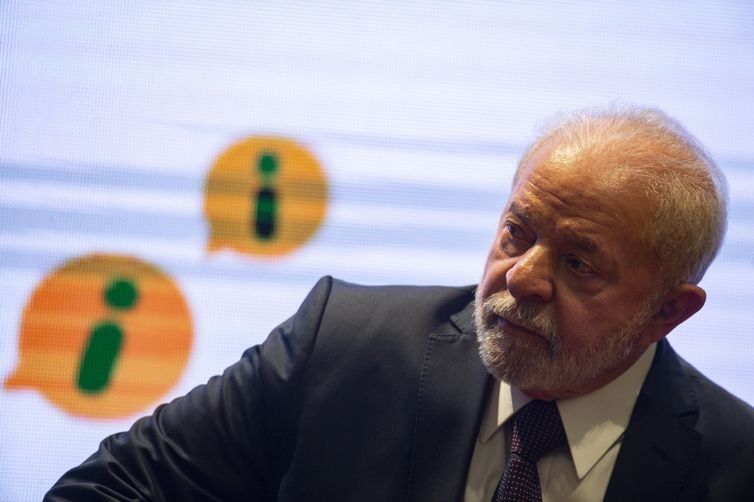 O presidente Lula na abertura do seminário Transparência e Acesso à Informação: Desafios para uma Nova Década Foto: Marcelo Camargo/Agência Brasil