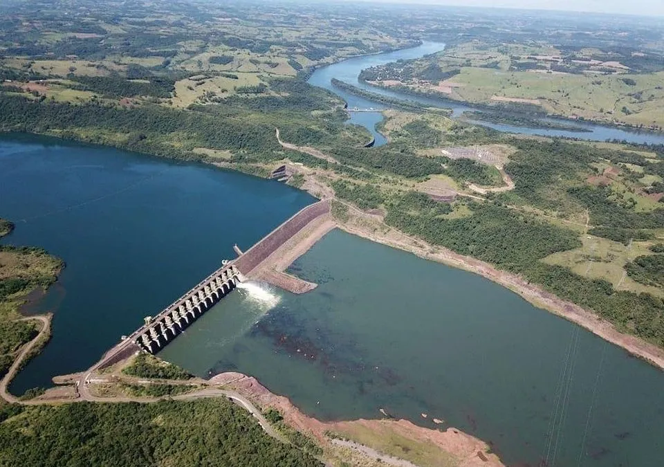 Usina Hidrelétrica Foz do Chapecó. Foto: Portal Municipal de Turismo de Águas de Chapecó