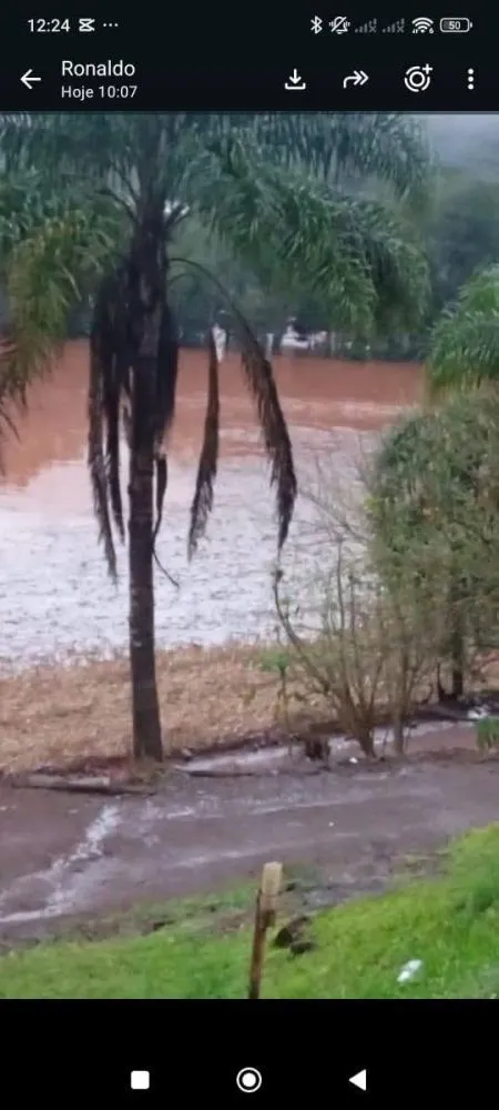 Chuvas causam alagamentos pontuais e interrupções temporárias em estradas de Vista Gaúcha