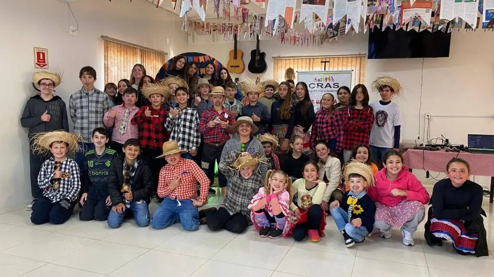 CRAS promove festas juninas e fortalece vínculos com famílias em Vista Gaúcha