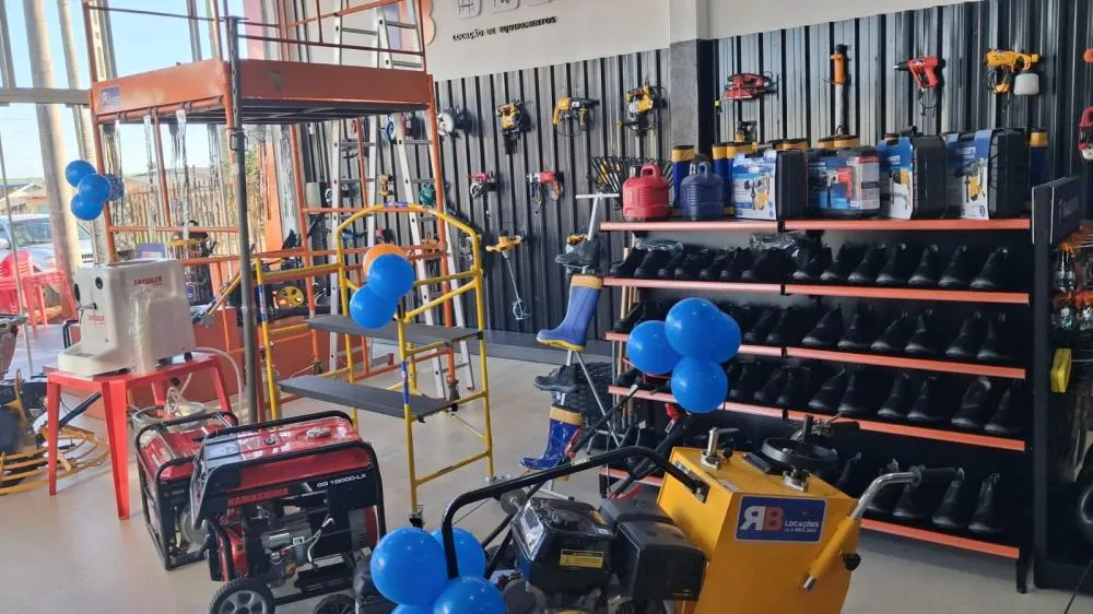 RB Locações é inaugurada como primeira empresa especializada em locação de equipamentos de Tenente Portela