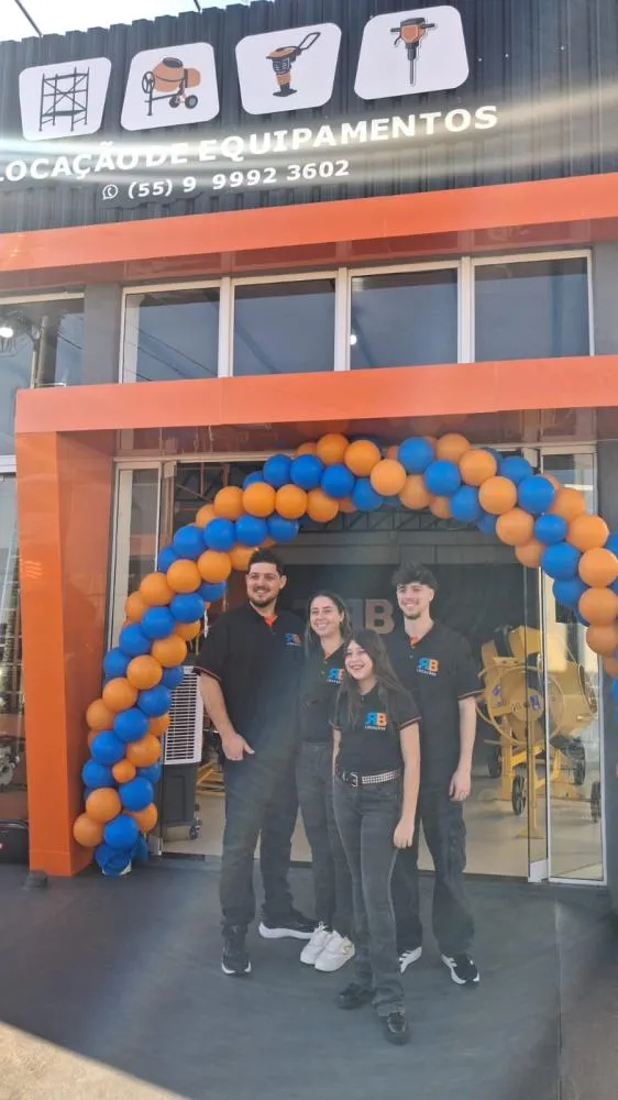 RB Locações é inaugurada como primeira empresa especializada em locação de equipamentos de Tenente Portela