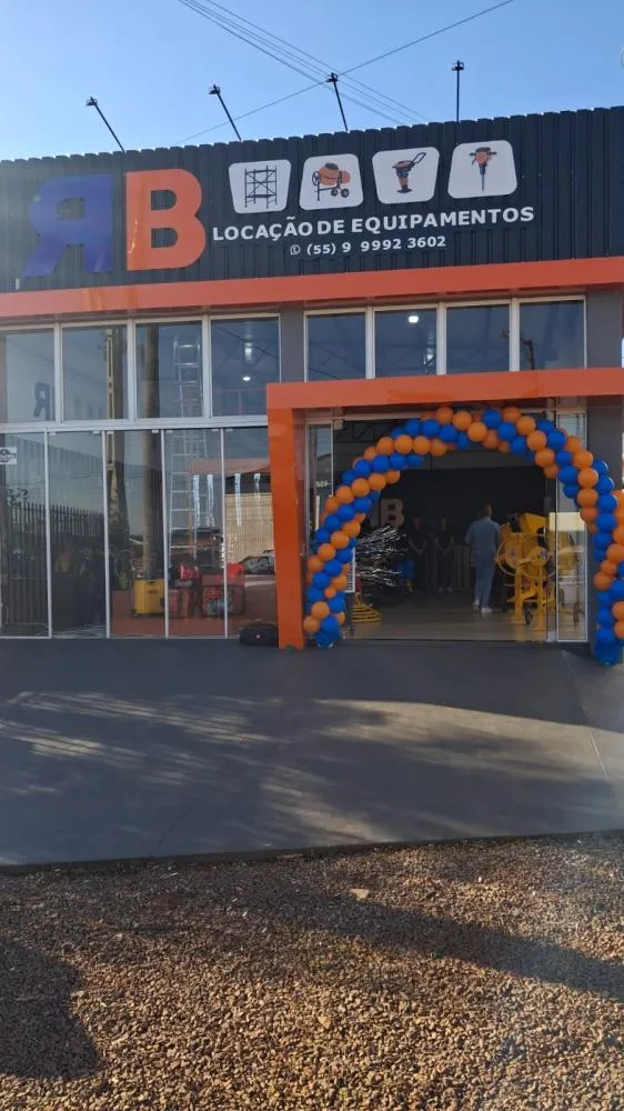 RB Locações é inaugurada como primeira empresa especializada em locação de equipamentos de Tenente Portela