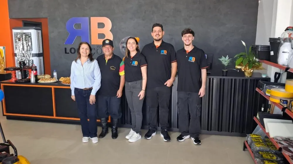 RB Locações é inaugurada como primeira empresa especializada em locação de equipamentos de Tenente Portela