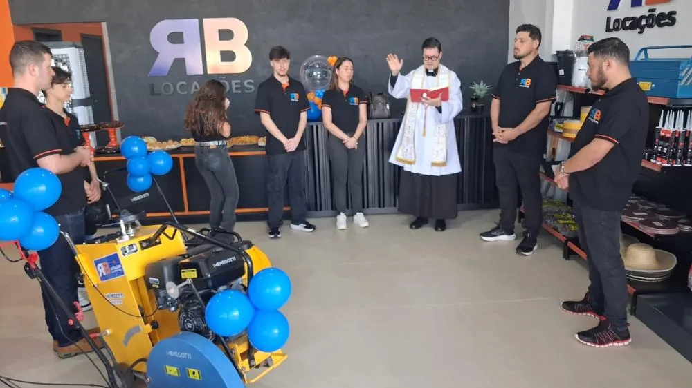 RB Locações é inaugurada como primeira empresa especializada em locação de equipamentos de Tenente Portela