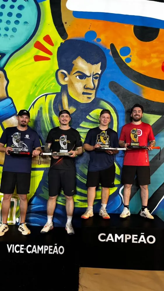 Torneio Municipal de Padel supera expectativas e deve ganhar nova edição em Tenente Portela