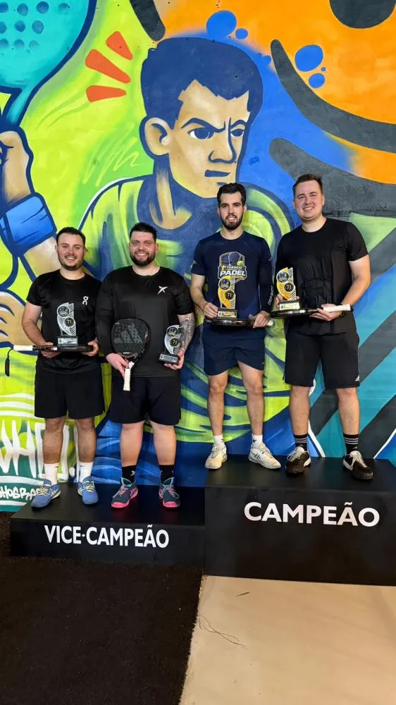 Torneio Municipal de Padel supera expectativas e deve ganhar nova edição em Tenente Portela
