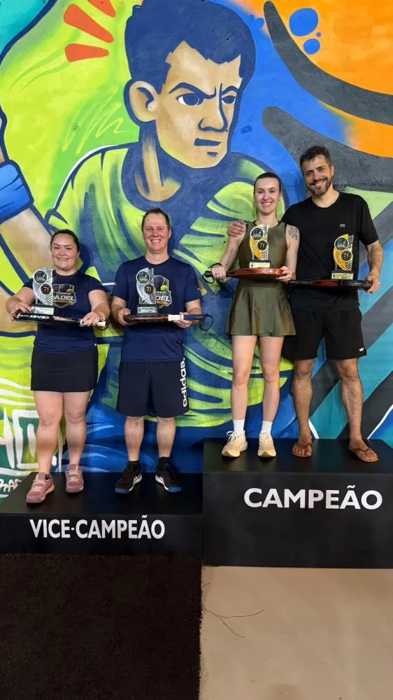 Torneio Municipal de Padel supera expectativas e deve ganhar nova edição em Tenente Portela