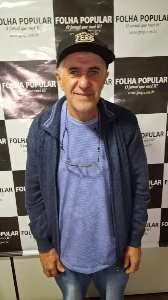 Ildo Scapini - Presidente do time das Gurias do Ycucumâ Flamento. Foto: Júlio Santos 