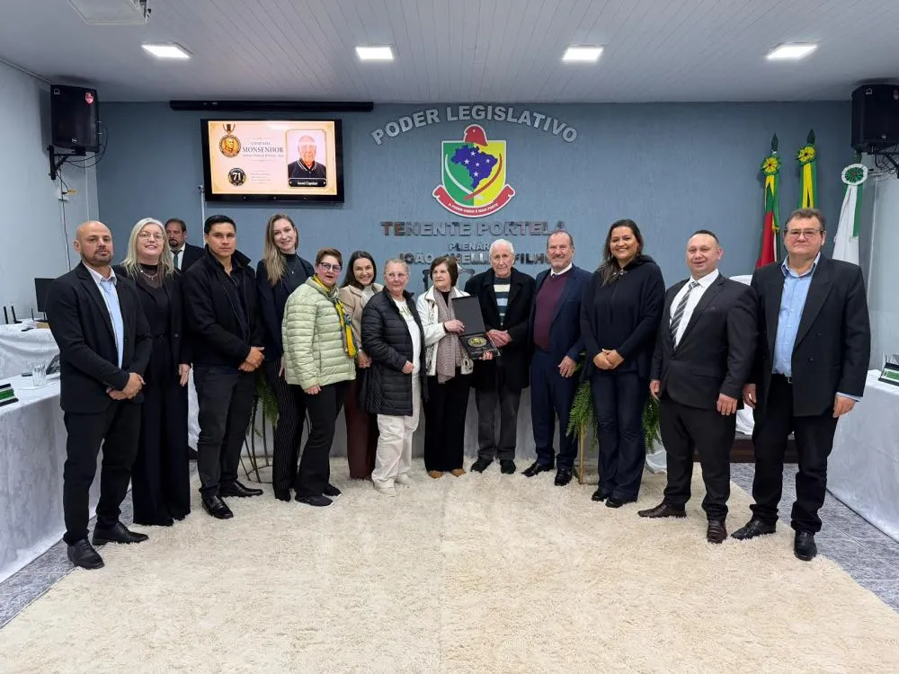Sessão Solene marca os 71 anos de Tenente Portela com homenagens à história e à comunidade