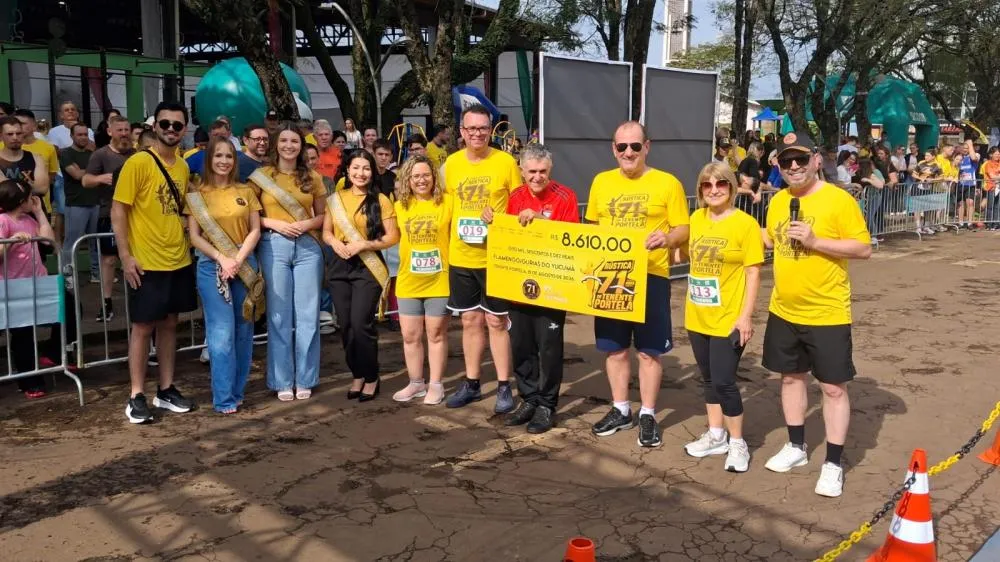 Rústica dos 71 anos reúne 550 atletas e transforma ruas de Tenente Portela em festa do esporte