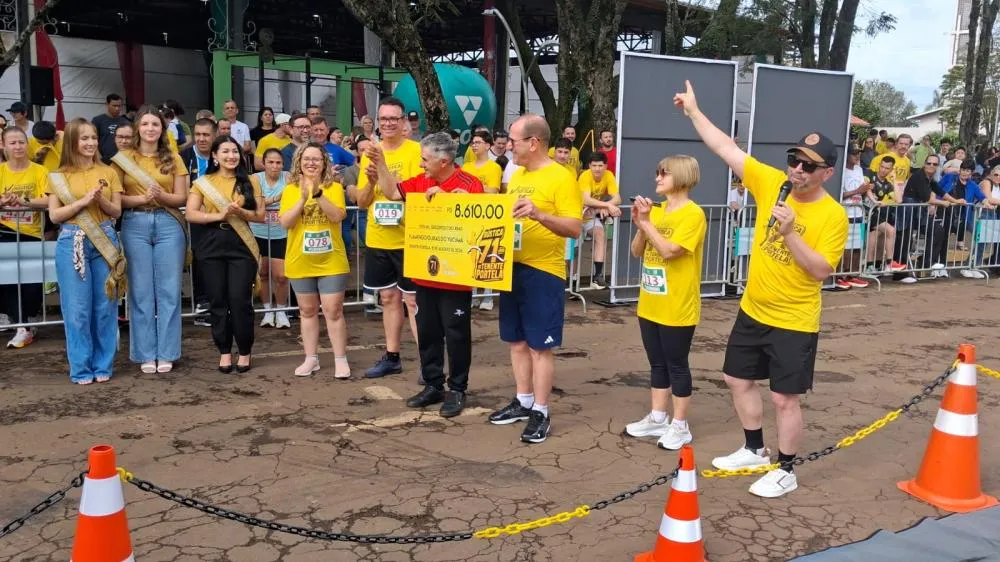 Rústica dos 71 anos reúne 550 atletas e transforma ruas de Tenente Portela em festa do esporte