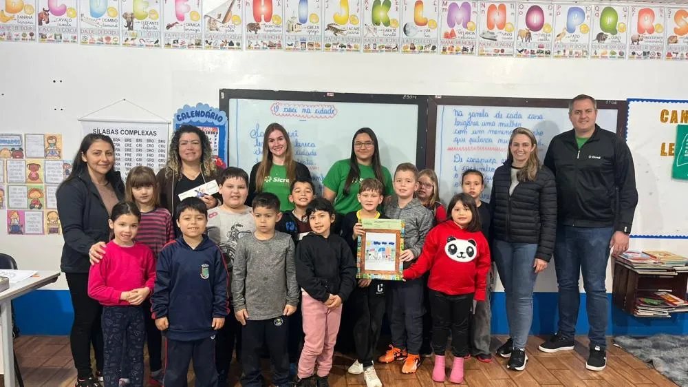 Quatro escolas de Tenente Portela são premiadas em Projeto Cultural da Sicredi