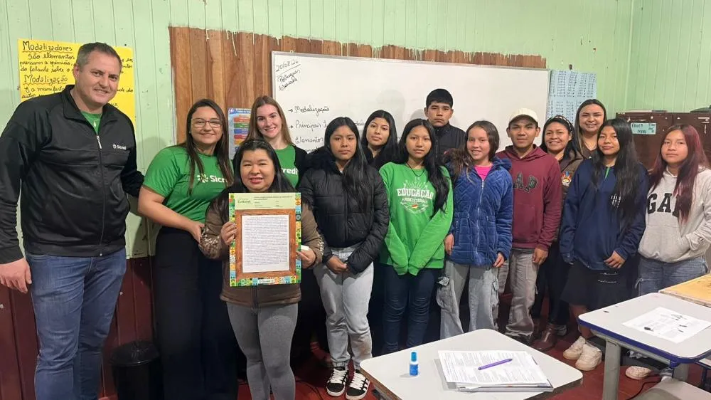 Quatro escolas de Tenente Portela são premiadas em Projeto Cultural da Sicredi