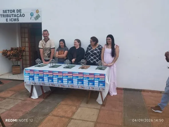 Cidadão Solidário 2026 distribui 20 prêmios no segundo sorteio em Vista Gaúcha