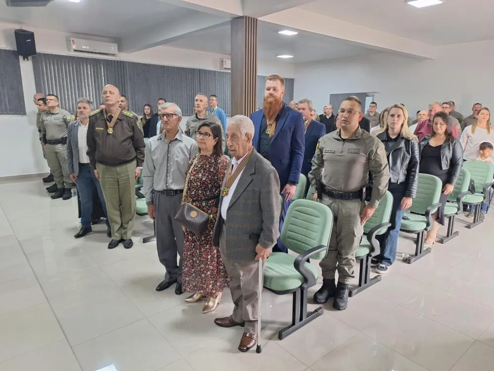 7º BPM entrega Comenda Coronel Barão durante comemoração dos 60 anos