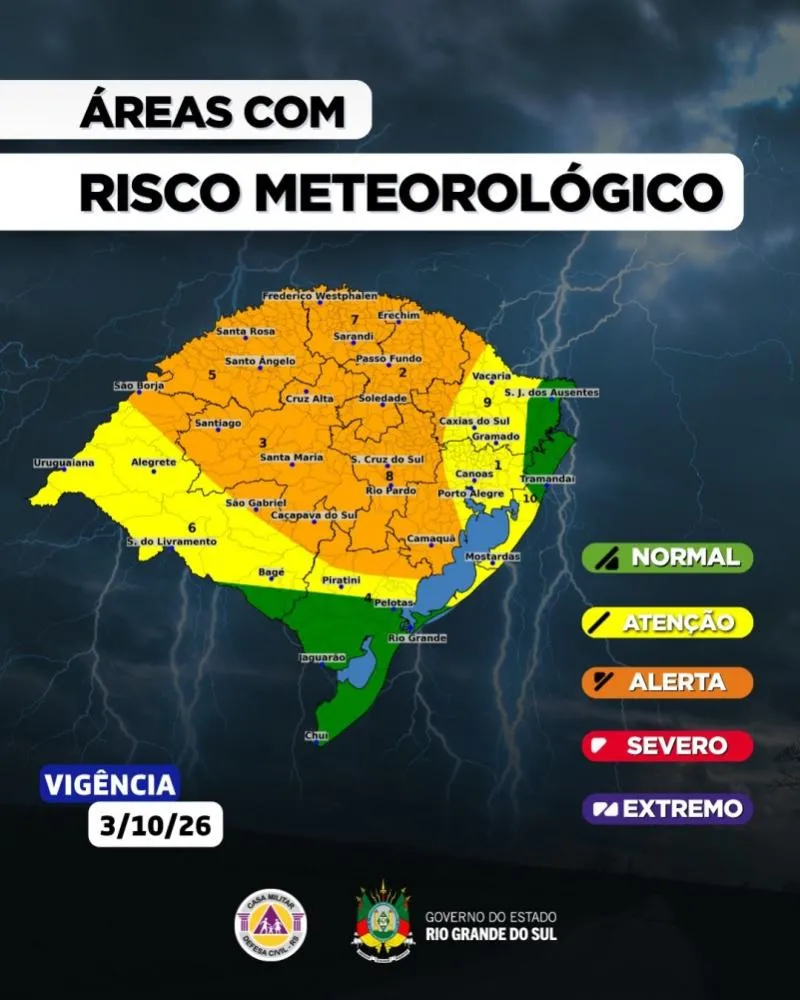 Foto: Divulgação/SECOMRS