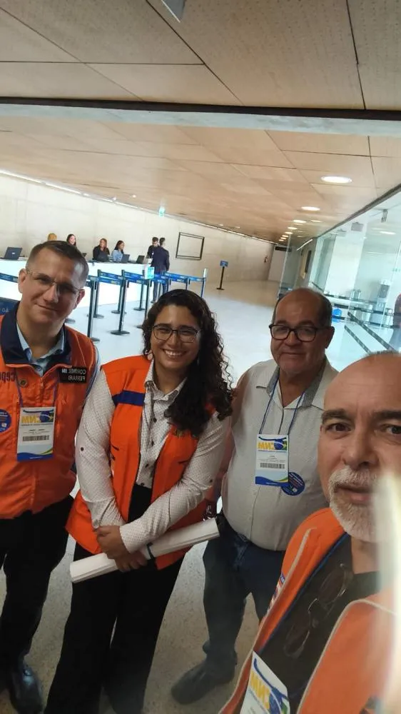 Defesa Civil de Tenente Portela participa de encontro nacional em Brasília