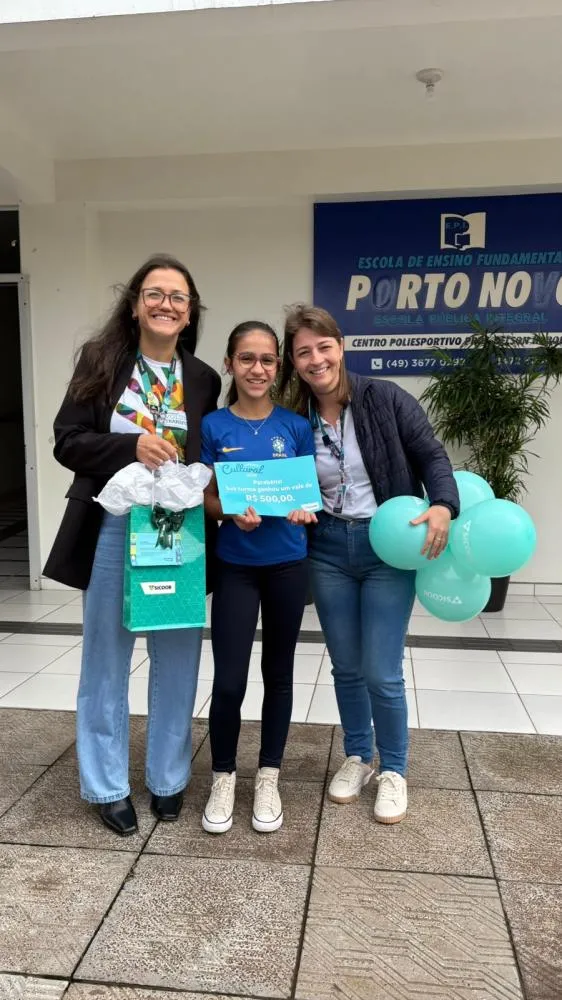 Sicoob Creditapiranga realiza premiação da etapa local do Concurso Cultural 2026 com o tema “Com cooperação, a gente encontra a solução”