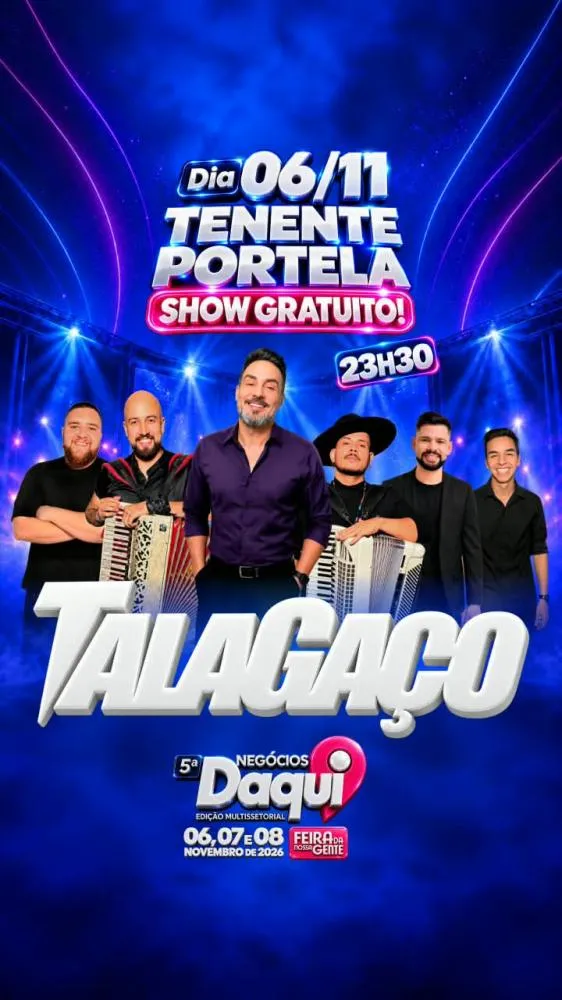Confira a programação da 5ª Negócios Daqui de Tenente Portela