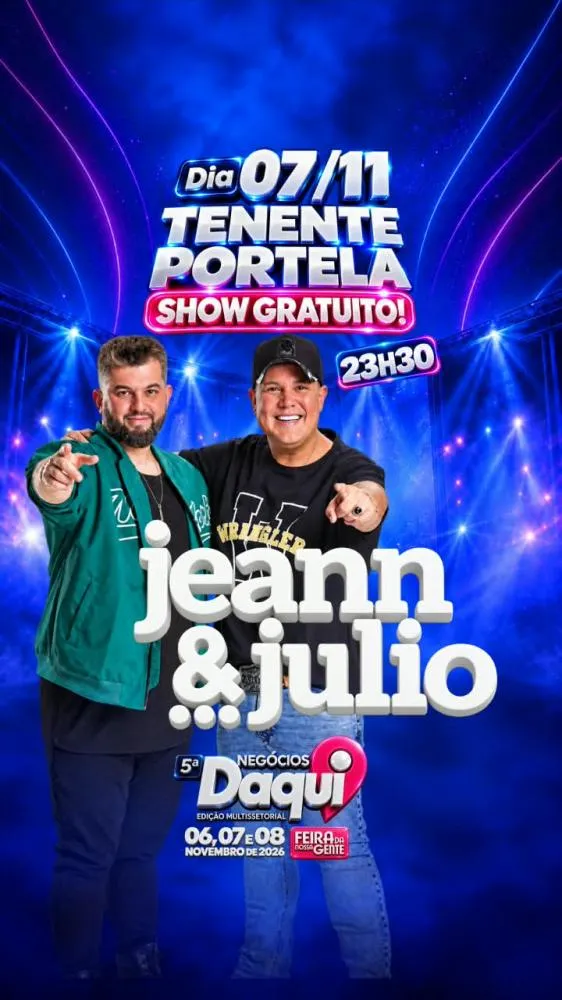 Confira a programação da 5ª Negócios Daqui de Tenente Portela