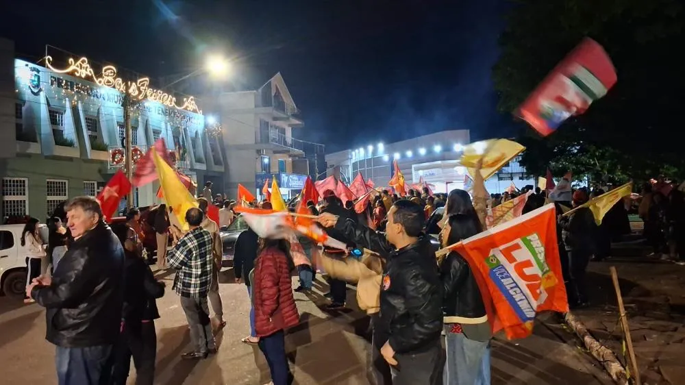 Vitória de Lula mobiliza militância do PT e reúne apoiadores em Tenente Portela