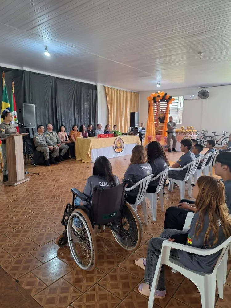 Braga realiza formatura do Proerd com 44 alunos