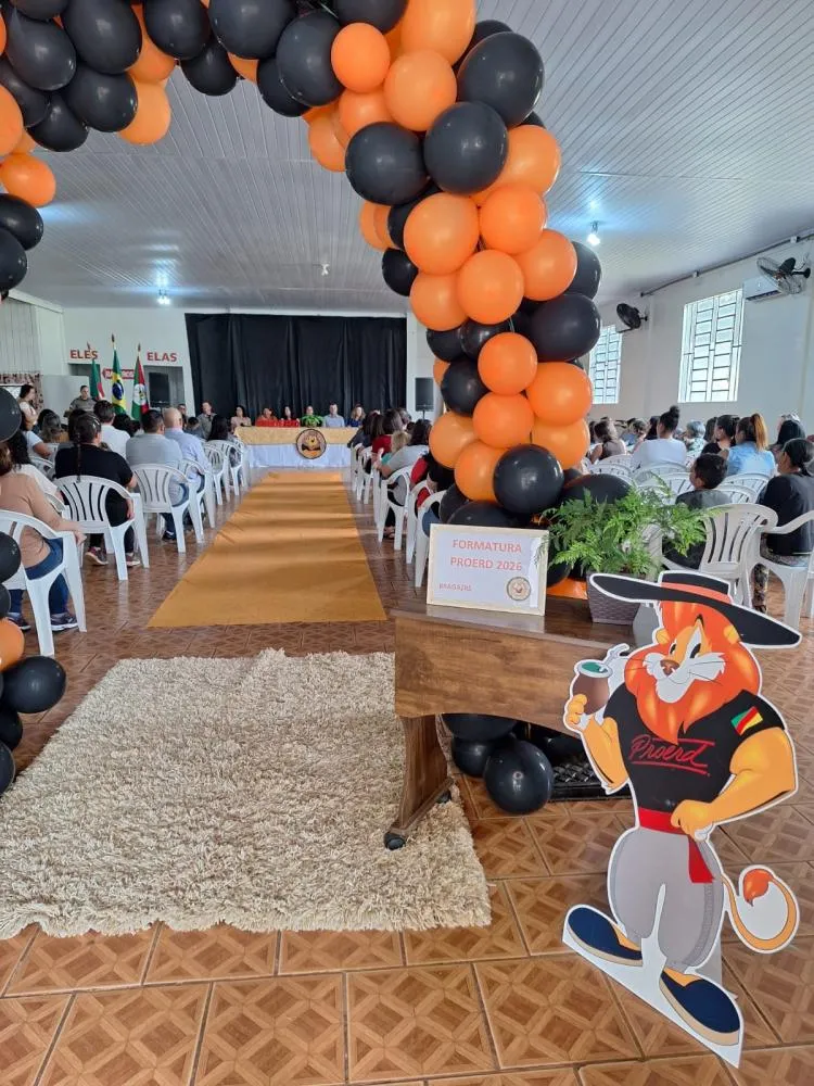 Braga realiza formatura do Proerd com 44 alunos