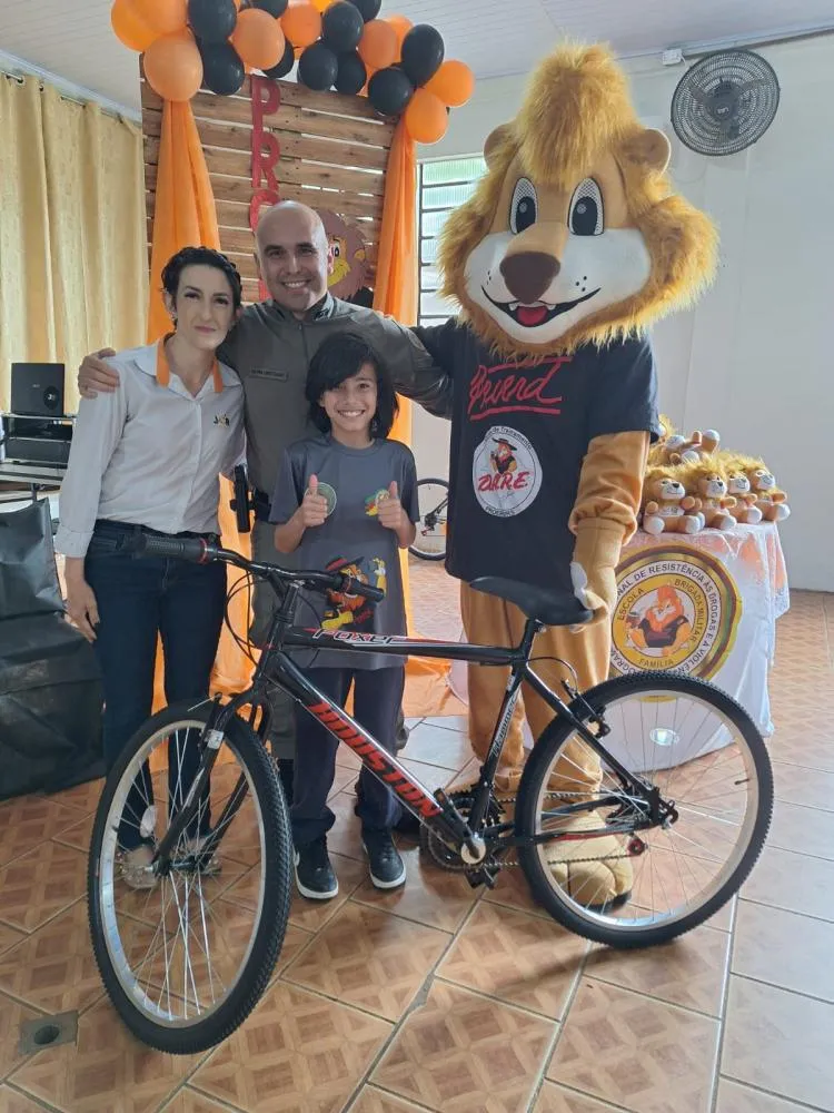 Braga realiza formatura do Proerd com 44 alunos