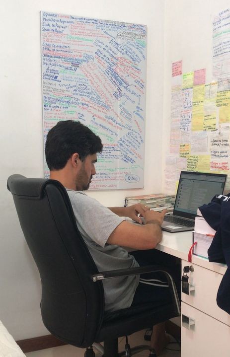Alessandro Gabri de Almeida passou em vários concursos e atingiu o objetivo de ser delegado no Rio de Janeiro . Foto: Arquivo Pessoal