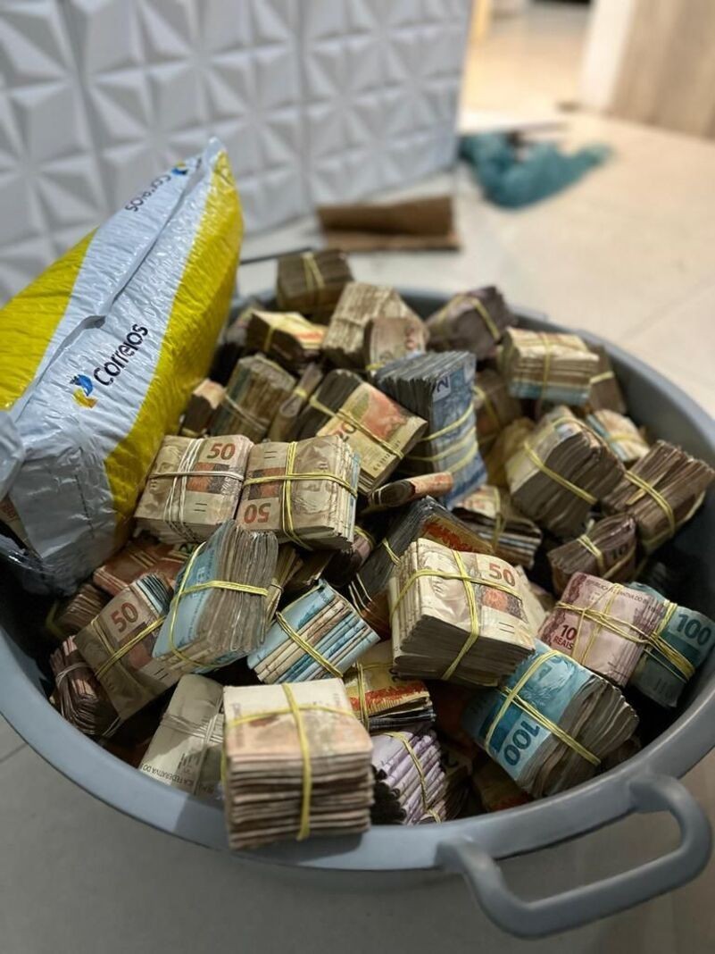 R$ 824 mil foram apreendidos na cidade de São Leopoldo